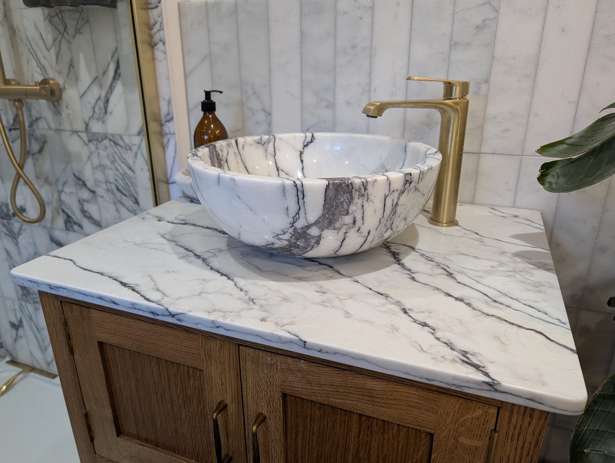 luxury bathroom renovation after