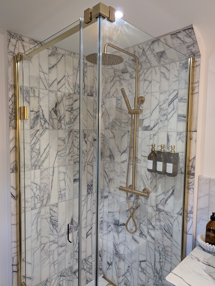 luxury bathroom renovation after