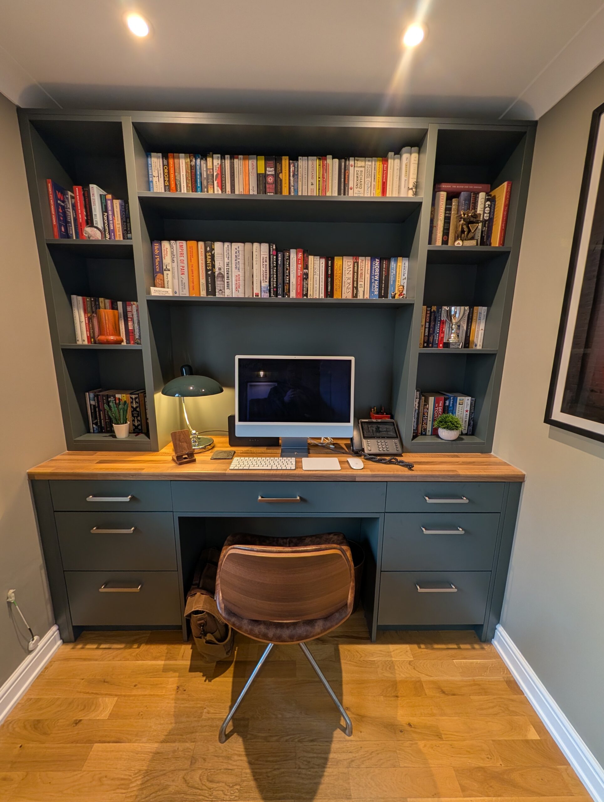 after photos of the home office